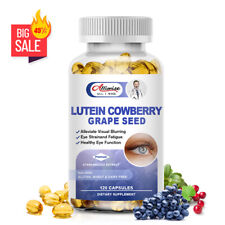 Eye Vitamins Lutein Zeaxanthinbilberry Extract Relief Eye Strainvision Health