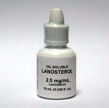Sealed 10 Ml Dropper-bottle 25 Mg 2.5 Mgml Soluble Lanosterol Tailored Sales