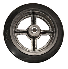 8 X 2 Rubber On Cast Iron Wheel Caster