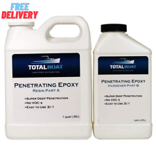 Clear Penetrating Epoxy Wood Sealer Stabilizer For Rot Repair And Restoration Q