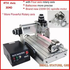 Usb Port Four 4 Axis 300w 3040 Cnc Router Engraver Engraving Milling Machine