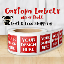 Custom Waterproof Labels Personalized Product Label Stickers For Your Business