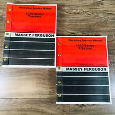 Massey Ferguson 1010 1020 Tractor Service Repair Shop Manual Technical Workshop