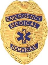Emergency Medical Services Badge Ems Gold Badge Pin