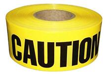 Ateret Premium Yellow Caution Tape I 3 Inch X 1000 Feet I Harzard Tape