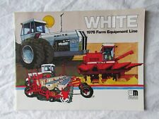 1976 White Farm Equipment Buyers Guide Field Boss Lawn Garden Tractors Brochure