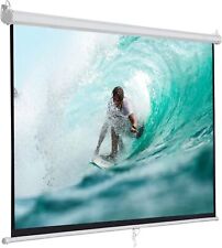 Projector Screen 100 169 Hd Manual Pull Down Projection Screen For Home Use