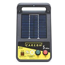 Esp5m-z Solar Powered Low Impedance Electric Fence Charger - 5 Mile Lightning