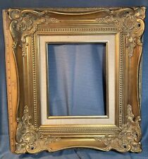 Vintage Carved Wooden Ornate Gold Picture Frame For 8x10 Photoartwork