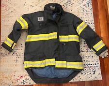 Black Morning Pride Bunker Jacket 46 Chest Pants 42-28 Old Fdny Style