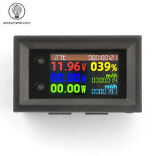 Dc4-30v 1050100a Voltmeter Ammeter Digital Power Energy Watt Kwh Temp Meter Us
