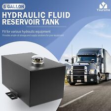 5 Gallon Hydraulic Fluid Reservoir Tank With Outlet 0.75 Fnp Inlet 1.5 Fnpt