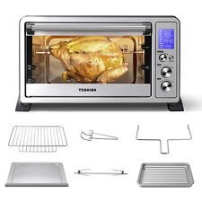 Toshiba Large 6-slice Convection Toaster Oven Countertop 10-in-one With Toast