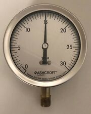 Ashcroft Industrial Duralife Gauge 35-1009-aw-02l-30a-xab Usa Made - 5 Gauges