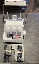Singer Tiny Serger Overedging Sewing Ts380 Plus W Pedal Power Cord Tested