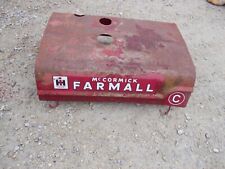 Farmall C Ih Tractor Original Engine Motor Hood Cover W Clips