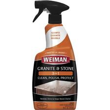 Weiman Granite And Stone Countertop Polish 24 Oz. Clean Shine Protect