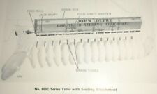 John Deere Disk Tiller Seeding Attachments Parts Catalog Manual Book Jd Original