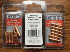 Lot Of 18 Clarke Welder Contact Tips .024 Tweco Style We6733 A-5