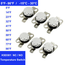 Ksd301 Temperature Switch Control Sensor Thermal Thermostat 5f-86f-15c-30c