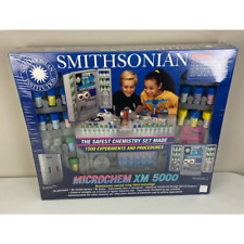 New Sealed Smithsonian Microchem Xm 5000 Chemistry Lab Set