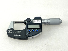 Mitutoyo 293-335 Digimatic Micrometer 0-10-25mm Range .000050.001mm