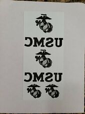 Usmc Transfer Paper Iron-on 1 Sheets With 2 Utility Iron-ons 2 Egas For Cover.