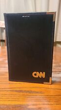 Cnn Black Double Panel Check Presenter Restaurant Receipt Rare Collectible