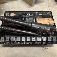 Burndy Hypress Crimper Y34a With Dies And Case