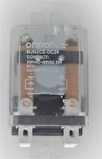 Omron Mjn2ce-dc24 24vdc 8-pin Side Flange Mount Relay Dpdt 10a 600v 1ycv6
