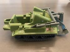 Vtg Hasbro Bradley Gi Joe Green Mini Tank 1985 3.75 Action Figure Dirt Mover