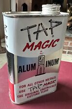 Nos 16 Oz. Can Tap Magic Aluminum Cutting Fluid In Metal Can With Spout