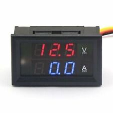 Dc 0-100v 0-50a Dual Led Digital Volt Meter Ammeter Voltage Amp Power Meter 12v