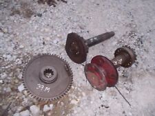 1939 Farmall M Tractor Ih Belt Pulley Assembly Parts Drive Gear Gears Shafts