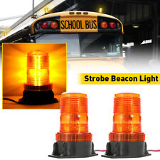 2x Amber 30led Truck Forklift Emergency Beacon Warning Hazard Flash Strobe Light