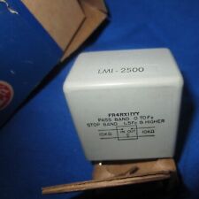 Rare Vintage Utc Lmi-2500 Low Pass 2500 Filter 10000 Ohms New Old Stock