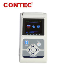 Tlc9803 Dynamic Ecg Waveform Holter Monitor 24 Hour 3 Lead Ekg Recorder Analyze