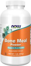 Now Supplements Bone Meal Powder With Calcium Carbonate And Magnesium Oxide Na