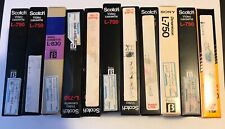 Used Blank Betamax Tapes Lot 1983 - 1985