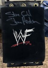 Wwf Attitude Era Ring Used Turnbuckle Pad Signed By Stone Cold Steve Austin Wwe