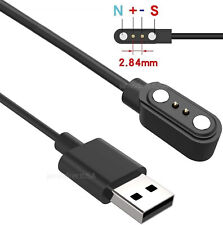 2-pin Universal Usb Data Charging Cable Magnetic Charger For Smart Watch 2.84mm