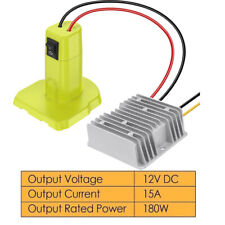 180w Dc 18v To 12v Step Down Converter For Ryobi 18v Battery Voltage Regulator