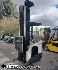 Crown Rr5220-35 Standup Electric Reach Truck Forklifts 270 Mast Low Hours