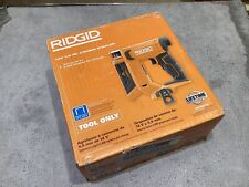 Ridgid R09897b 18v Cordless 38 In Crown Stapler Tool Only See Images