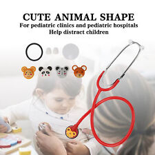 Pediatric Clinician Stethoscope Kid Friendly Cartoon Animals Ultra Thin Jff