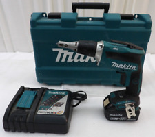 Makita Xsf03 18v Brushless Drywall Screwdriver W5ah Battery Charger Case
