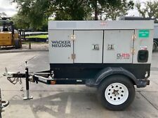 Wacker Neuson G25 20kw Generator Diesel Isuzu Engine Trailer Mounted