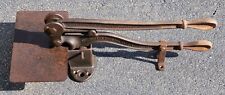 Vintage Whitney Metal Tool Company Hole Punch No. 7 W Bench Mount