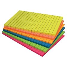 6 Pack Colored Legal Pad Writing Pads Wide Ruled 50 Sheetspad Writing Note Pad