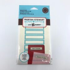 Martha Stewart Home Office With Avery Pack 48 Textured Labels 916 In X 2 12 In